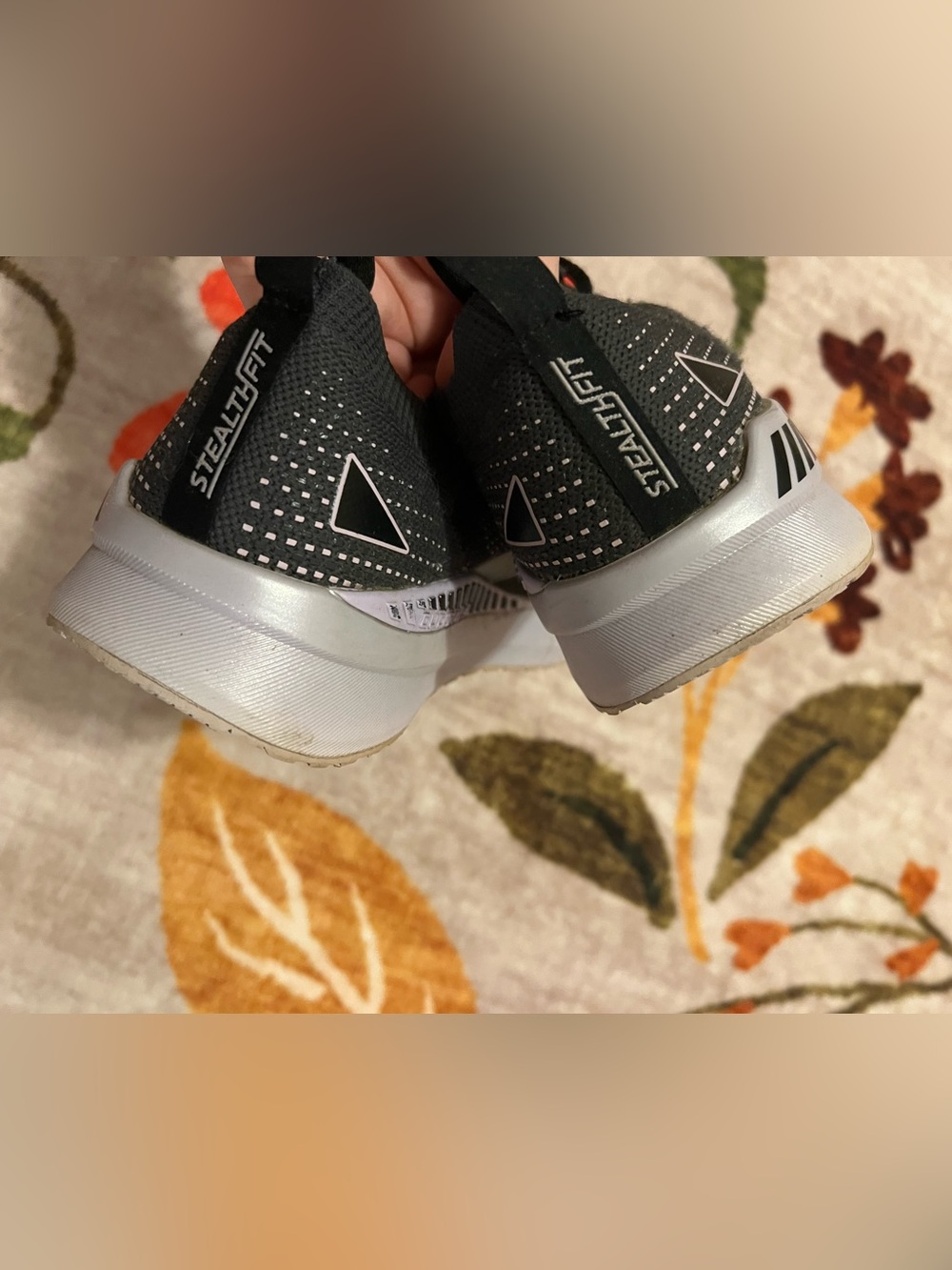 Brooks Black and Gray Knit Running Sneakers - Picture 6 of 6